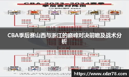 CBA季后赛山西与浙江的巅峰对决前瞻及战术分析